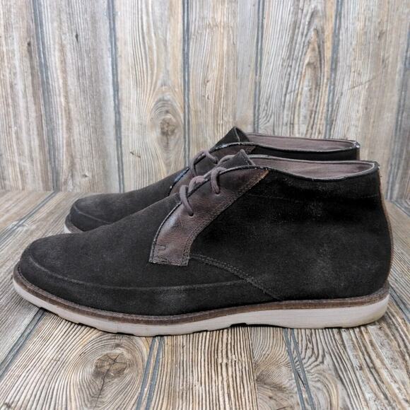 Mark Nason Skechers Brown Leather Chukka Boots Men‎ Sz 12 Ankle Shoes SN68079 main image 6